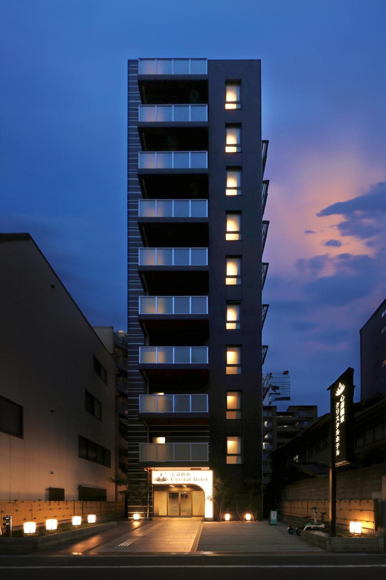 Shinsaibashi-Higashi Crystal Hotel Ōsaka Exterior foto